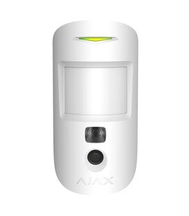 AJAX MotionCam Detector de movimiento inalámbrico inmune a mascotas con verificación de alarma visual