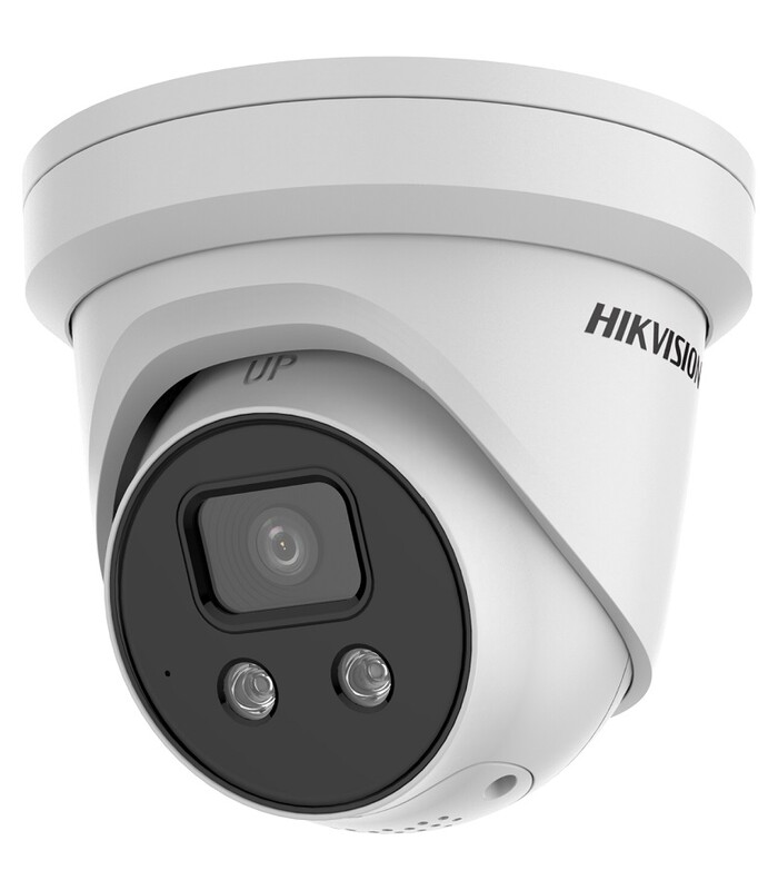 løn skole tårn Hikvision DS-2CD2346G2-ISU/SL – 4MP AcuSense Strobe Light and Audible  Warning Fixed Turret Network Camera 2.8MM - Vision Segurid