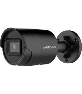 Hikvision DS-2CD2046G2-IU – 4MP AcuSense Caméra IP Mini Tubulaire 4MM (Noir)