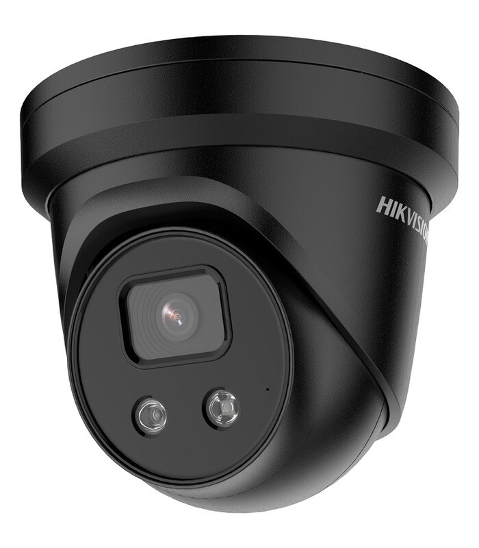 Tropisk svinekød de Hikvision DS-2CD2386G2-ISU/SL – 8MP AcuSense Strobe Light and Audible  Warning Fixed Turret Network Camera 2.8MM (black) - Vision