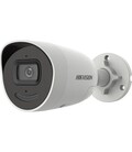 Hikvision DS-2CD2046G2-IU/SL – 4MP AcuSense Caméra IP tubulaire Lumière stroboscopique et avertissement sonore 4MM