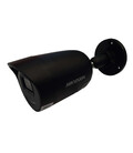 Hikvision DS-2CD2046G2-IU/SL – 4MP AcuSense Caméra IP tubulaire Lumière stroboscopique et avertissement sonore 4MM (Noir)