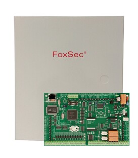 FS9010 - Painel de controle, 16 zonas, Ethernet, Fonte de alimentação, Caixa de metal