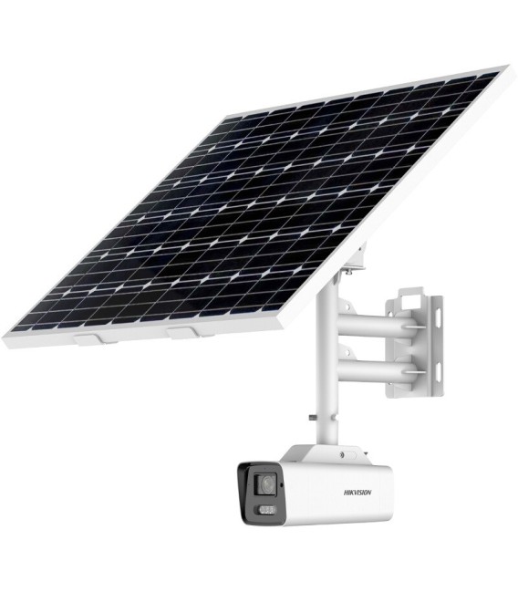 Hikvision DS-2XS6A87G1-LS/C36S80 – 4K ColorVu Fixed Bullet Solar Power 4G Network Camera Kit