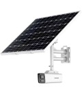 Hikvision DS-2XS6A87G1-LS/C36S80 – 4K ColorVu Caméra IP tubulaire 4G, kit de panneau solaire
