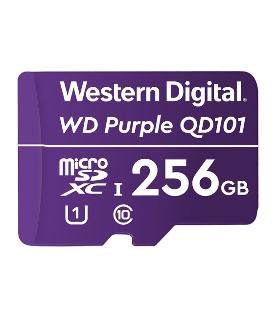 Carte microSD WD Purple SC QD101 256 Go - Vision Seguridad Plus S.L.