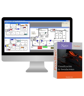 FoxSec Net+/M - Software de visualização de instalação