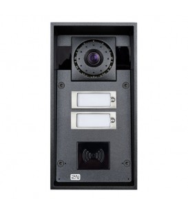 2N® IP Force 2 botões com câmera HD (pronto para leitor de cartão) 9151102CHRW