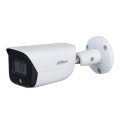 Dahua IPC-HFW3549E-AS-LED-0360B - Caméra tubulaire IP H265 5M FULL COLOR WDR IVS SMD LED30m 3.6mm IP67 PoE SD MIC AUDIO E/S AI