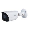 Dahua IPC-HFW3549E-AS-LED-0360B - Câmera Tubular IP H265 5M FULL COLOR WDR IVS SMD LED30m 3.6mm IP67 PoE SD MIC AUDIO E/S AI