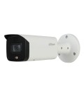 Dahua IPC-HFW5541T-AS-PV-0360B - Câmera Tubular IP H265 5M SMART WDR Starlight+ IR60m + LED LUZ BRANCA 3.6mm IP67 PoE SD ÁUDIO E