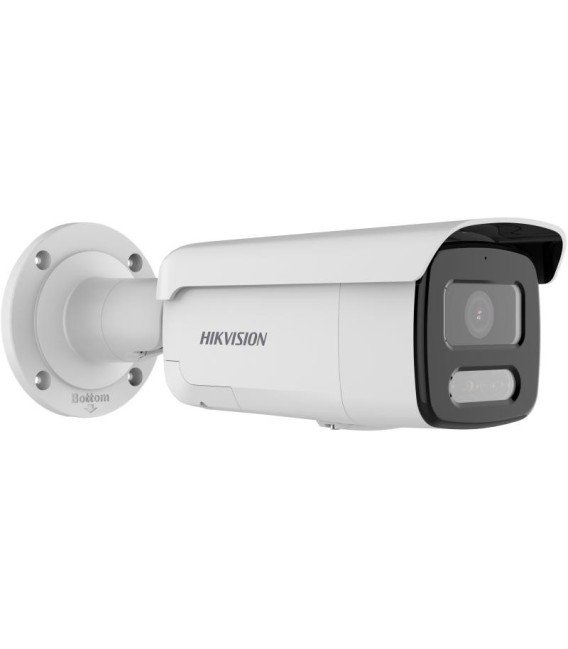 Hikvision DS-2CD2T47G2H-LI - Câmara IP Bullet de 4 MP com luz híbrida inteligente e ColorVu 2,8 mm preta