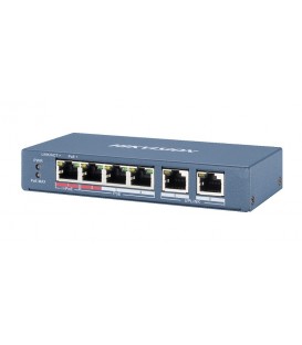Hikvision DS-3E0106HP-E – 4 Port Fast Ethernet Unmanaged POE Switch