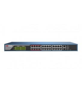 Hikvision DS-3E1326P-E – 24 Port Fast Ethernet Web POE Switch