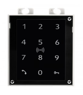 2N® IP Verso - Touch Keypad & RFID Reader 125 kHz, Secured 13.56 MHz, NFC 9155083