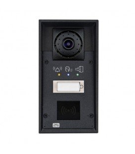 2N® IP Force 1 botón con cámara & pictogramas (preparado para lector de tarjetas) 9151101CRPW