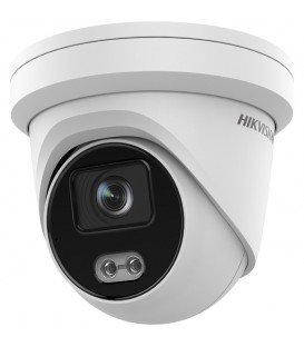 Hikvision DS-2CD2347G2-L – 4MP ColorVu Turret Netwerk Camera met vaste lens 4MM