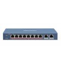 Hikvision DS-3E0310HP-E – 8 Port Fast Ethernet Unmanaged POE Switch