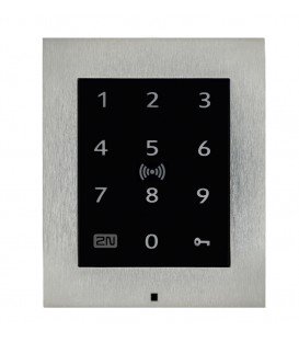 2N® Access Unit 2.0 Clavier tactile et RFID - 125kHz, sécurisé 13.56MHz, NFC 9160336-S