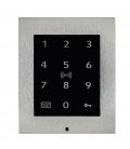 2N® Access Unit 2.0 Touch keypad & RFID - 125kHz, secured 13.56MHz, NFC 9160336-S