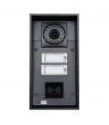 2N® IP Force 2 botones con cámara (preparado para lector de tarjetas) 9151102CRW